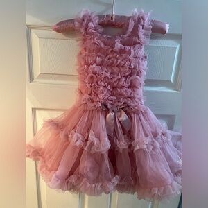 Rose colored Tutu